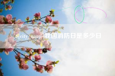 定西我国消防日是多少日