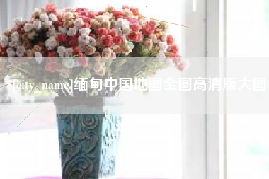 定西缅甸中国地图全图高清版大图