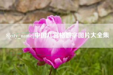 定西中国九宫格数字图片大全集