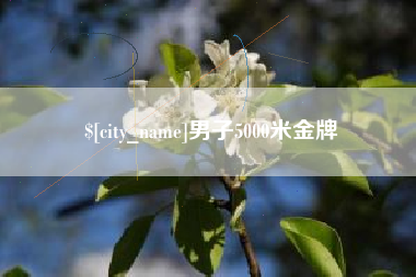 定西男子5000米金牌