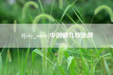 定西中国哪九枚金牌
