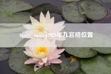 定西2020年九宫格位置