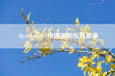定西中国消防在线查询