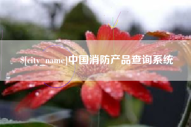 定西中国消防产品查询系统