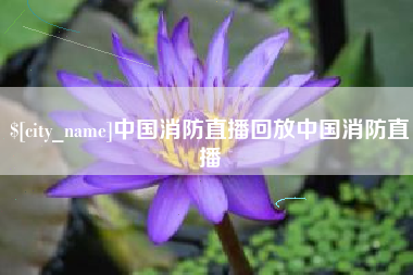 定西中国消防直播回放中国消防直播
