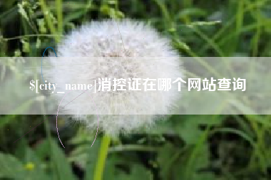 定西消控证在哪个网站查询