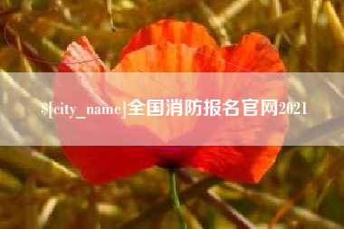 定西全国消防报名官网2021